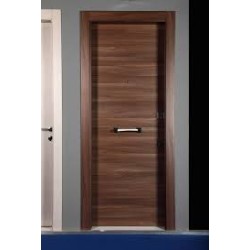 Πόρτα ασφαλείας με επένδυση Laminate χωρίς σχέδιο L001