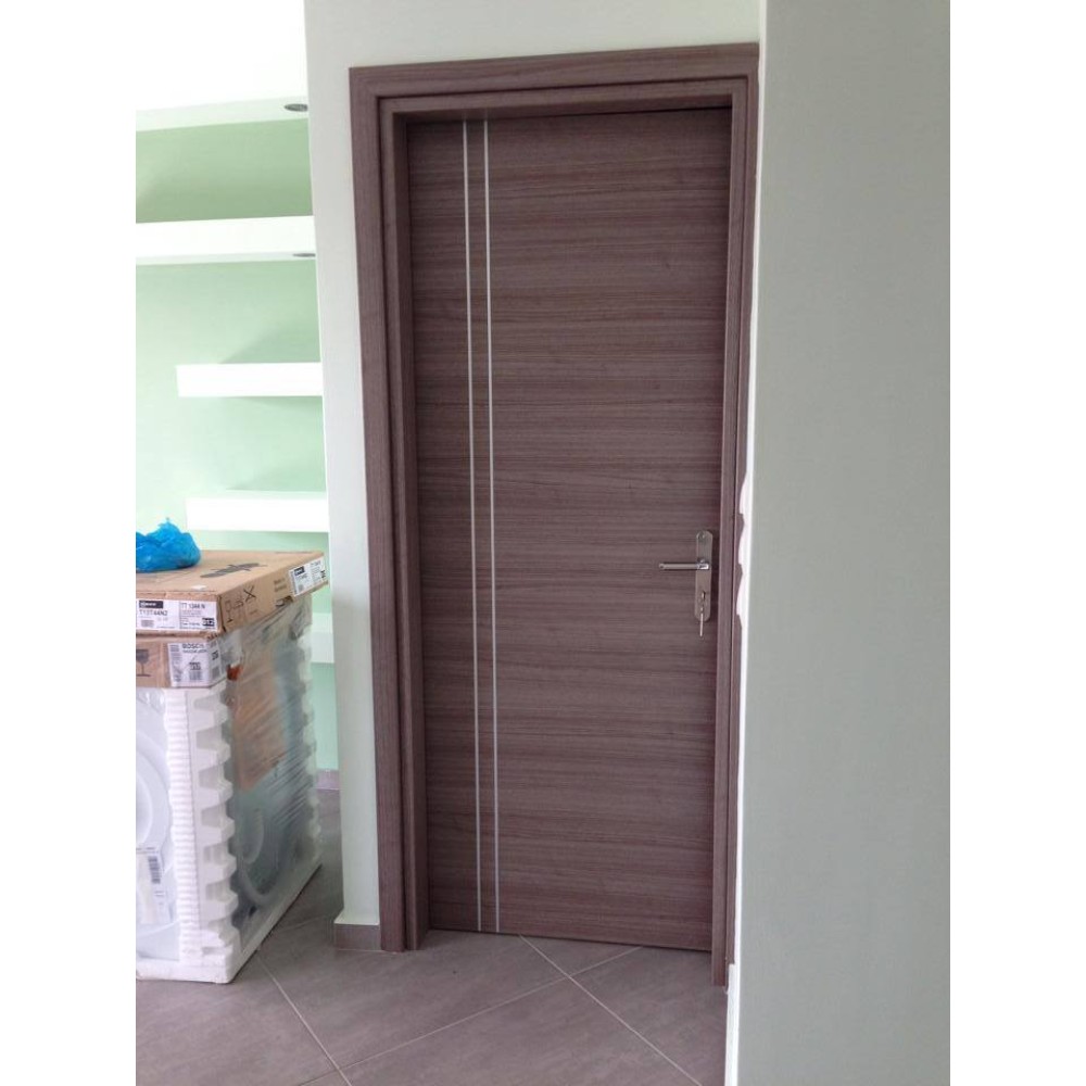 Μοσχάτο πόρτα εσωτερική laminate σε οικοδομή