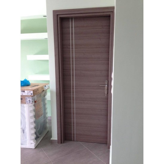 Μοσχάτο πόρτα εσωτερική laminate σε οικοδομή Δείτε έργα μας